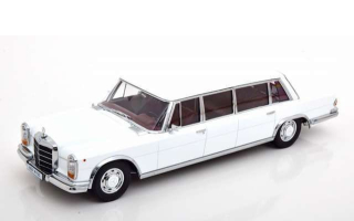Mercedes-Benz S-Class 600 LWB Pullman W100 1964 white 1:18 KK Scale
