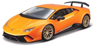 Lamborghini Huracan Performante 2017 orange metallic 1:24 Bburago