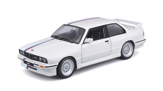 BMW M3 (E30) 1988 white 1:24 Bburago