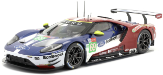 Ford GT #69 Briscoe/ Westbrook/Dixon 24H Le Mans 2018 1:18 Ixo Models