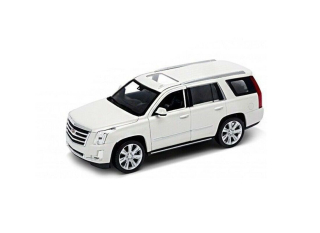 Cadillac Escalade 2017 white/cream 1:24 Welly