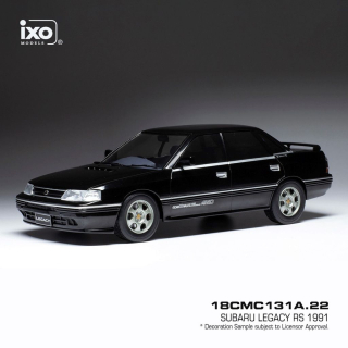 Subaru Legacy RS 1991 black 1:18 Ixo Models