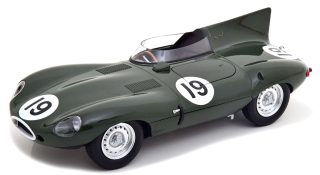 Jaguar D-Type B.S.Cunningham Team #19 Hawthorn/Walters Winner 12H Sebring 1955 1:18 CMR