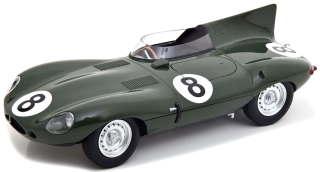 Jaguar D-Type Jaguar Cars LTD Team #8 Don Beauman/Norman Dewis 24H Le Mans 1955 1:18 CMR