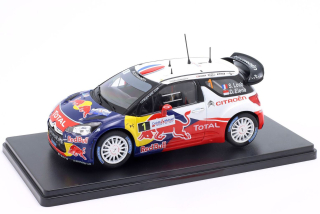 Citroen DS3 WRC #1 Loeb, Elena Winner Rally Alsace 2012 1:24 Altaya