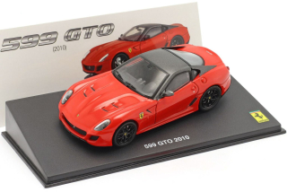 Ferrari 599 GTO 2010 red 1:43 Altaya