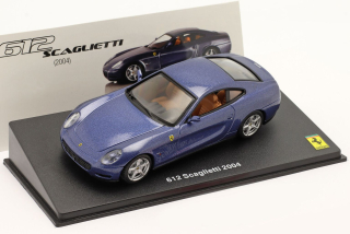 Ferrari 612 Scaglietti 2004 blue 1:43 Altaya