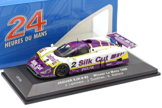 Jaguar XJR-9 7.0L V12 Team Tom Walkinshaw Racing #2 Dumfries/Lammers/Wallace Winner 24H Le Mans 1988 1:43 Ixo Models