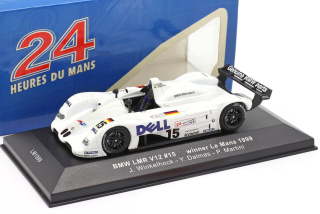 BMW V12 LMR #15 Winkelhock/Dalmas/Martini Winner 24H Le Mans 1999 1:43 Ixo Models