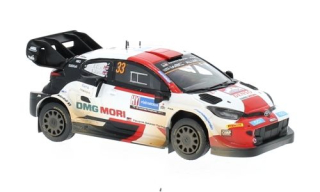 Toyota GR Yaris #33 Evans/Martin WRC Rallye Estland 2022 1:43 Ixo