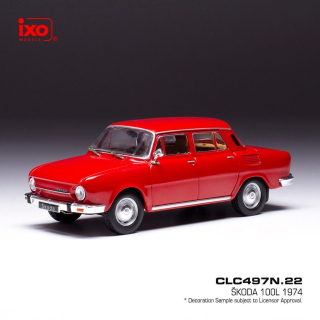 Škoda 100 L 1974 red 1:43 Ixo Models
