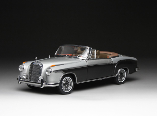 Mercedes-Benz 220 SE Cabriolet W128 1960 grey/dark grey 1:18 Sun Star