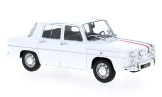 Renault 8 Gordini 1964 white 1:24 WhiteBox