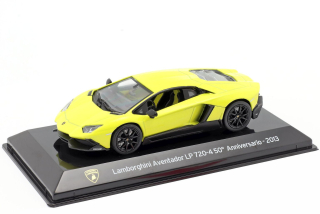 Lamborghini Aventador LP720-4 2013 yellow 1:43 Altaya