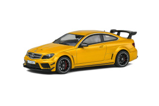 Mercedes-Benz C-Class C63 6.3 V8 AMG Black Series 2012 solarbeam yellow 1:43 Solido