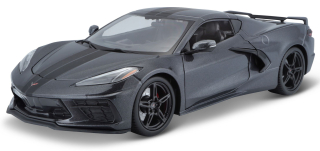 Chevrolet Corvette Stingray C8 2020 grey 1:18 Maisto