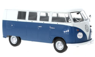 Volkswagen T1 1960 white/blue 1:24 WhiteBox