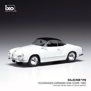 Volkswagen Karmann Ghia Coupe 1962 white 1:43 Ixo Models