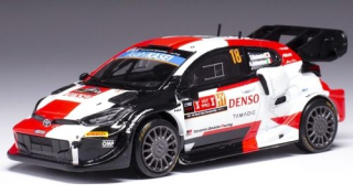 Toyota Yaris Rally 1 #18 Katsuta/Johnston WRC Rally Ypern 2022 1:43 Ixo Models