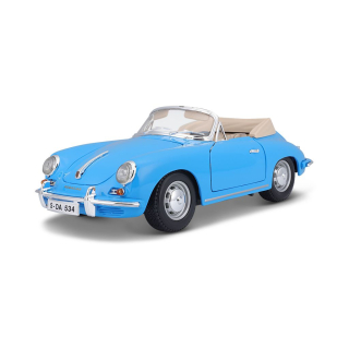 Porsche 356 Cabrio 1961 blue 1:18 Bburago