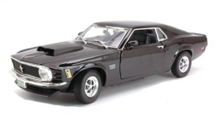 Ford Mustang Boss 429 1970 black 1:18 Motor Max