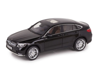 Mercedes-Benz GLC Coupe 2018 black 1:18 iScale