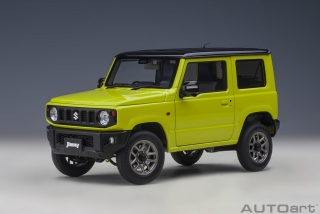Suzuki Jimny JB64 RHD kinetic yellow 1:18 AUTOart