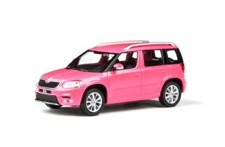 Škoda Yeti FL 2013 růžová 1:43 Abrex