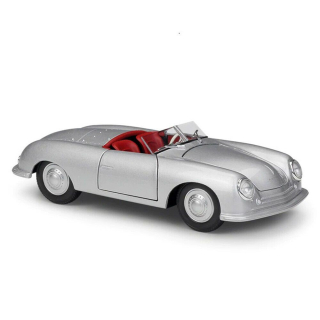 Porsche 356 #1 silver 1:24 Welly