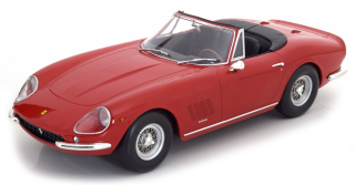 Ferrari 275 GTB/4 NART Spider 1967 red 1:18 KK Scale