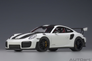 Porsche 911 GT2RS 2017 Weissach Package white 1:18 AUTOart