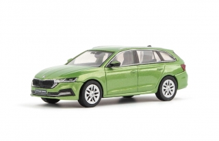 Škoda Octavia IV Combi 2020 zelená májová metalíza 1:43 Abrex