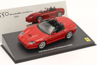 Ferrari 550 Barchetta Pininfarina 2000 red 1:43 Altaya