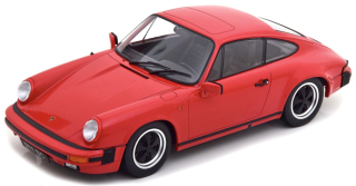 Porsche 911 SC Coupe 1983 red 1:18 KK Scale