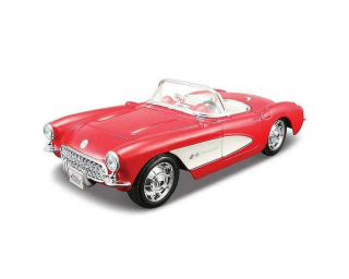 Chevrolet Corvette Spider 1957 "KIT" red 1:24 Maisto