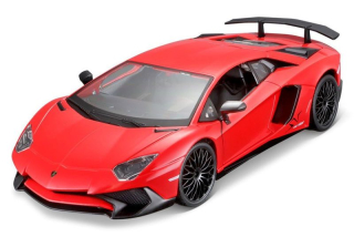 Lamborghini Aventador LP750-4 Super Fast 2016 red 1:24 Bburago