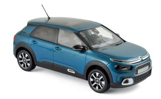 Citroën C4 Cactus 2018 Emeraude Blue 1:18 Norev
