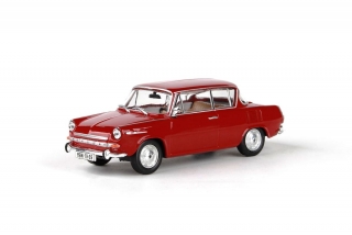 Škoda 1100MBX 1969 Červená rubínová 1:43 Abrex