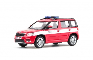 Škoda Yeti FL 2013 HZS Středočeského Kraje Kolín 1:43 Abrex