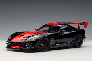 Dodge Viper ACR 2017 black/red stripes 1:18 AUTOart