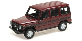 Mercedes-Benz G-Model Long (W460) 1980 dark red 1:18 Minichamps