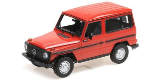 Mercedes-Benz G-Model Short (W460) 1980 red 1:18 Minichamps