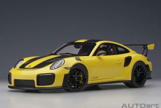 Porsche 911 GT2RS 2017 Weissach Package racing yellow 1:18 AUTOart