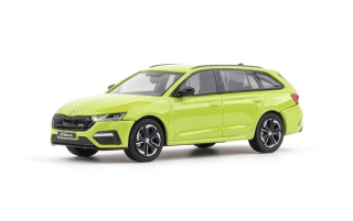 Škoda Octavia IV Combi RS 2020 zelená mamba 1:43 Abrex