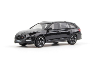 Škoda Octavia IV Combi RS 2020 černá magic metalíza 1:43 Abrex