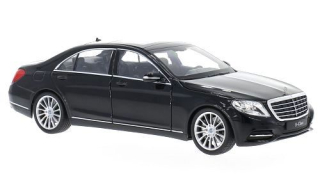 Mercedes-Benz S-Class 2015 black 1:24 Welly