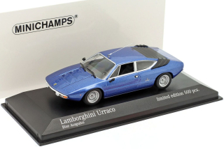 Lamborghini Urraco 1974 blue 1:43 Minichamps