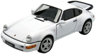 Porsche 964 Turbo 2009 white 1:24 Welly