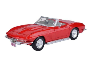 Chevrolet Corvette Convertible 1967 red 1:24 Motor Max