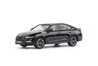 Škoda Octavia IV RS 2020 černý crystal metalíza 1:43 Abrex